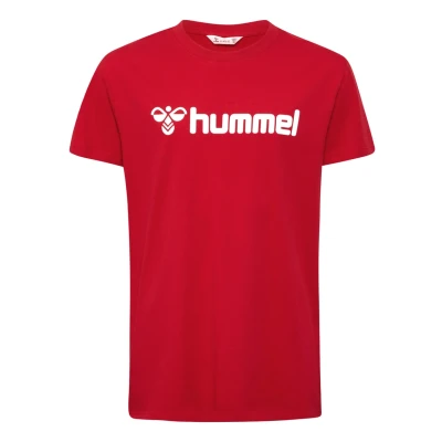 Abbildung von Hummel LOGO KIDS Unisex Tshirt print für Kinder, Größe: 164, True red