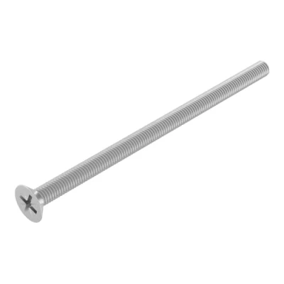 Abbildung von SECCARO Senkschraube M5 x 90 mm, Edelstahl V2A VA A2, DIN 965, Kreuzschlitz/PZ, Vollgewinde, 20 Stück