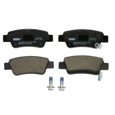 Abbildung von FERODO PREMIER ECO FRICTION FDB4233 Bremsbelagsatz mit akustischer Verschleißwarnung Zubehör HONDA: CR V 4, 3