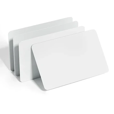 Abbildung von Timeskey NFC Tags 20 x Inkjet PVC Karten NTAG215 Card Bedruckbar Kompatible Mit Epson &amp; Canon Drucker, CR80 30MIL, Wasserfest Doppelseitiger Druck, Amiibo und TagMo