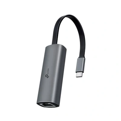 Abbildung von TP Link USB C 2.5G LAN Adapter Ethernet RJ45 2500Mbps Netzwerkadapter kompatibel mit Windows, MAC OS, iPadOS, Chrome Linux OS und iOS, Faltbarer, UE302C