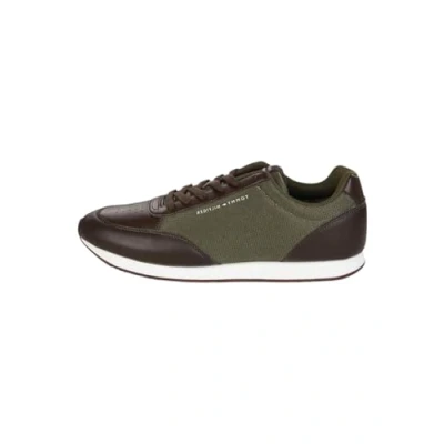 Abbildung von Tommy Hilfiger LO RUNNER MIX ( Niedriger Schnitt (Schuhe) Herren, Braun (Cocoa), 45 EU
