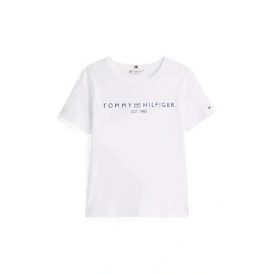 Abbildung von Tommy Hilfiger Tshirt print, Damen, Größe: XXS, Optic white