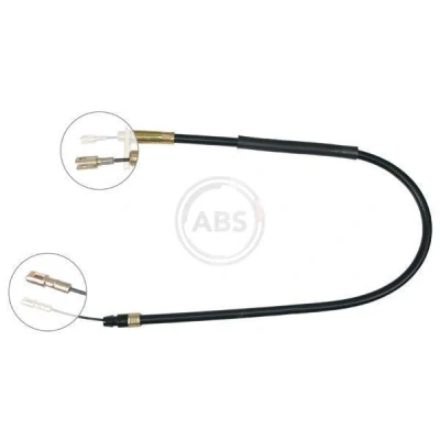 Abbildung von A.B.S. K17077 Handbremsseil 1005 Scheibenbremse für Links /Rechtslenker MERCEDES BENZ: SLK
