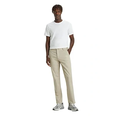Abbildung von Dockers Herren Alpha Original Slim Hose, Safari Beige, 36W / 34L