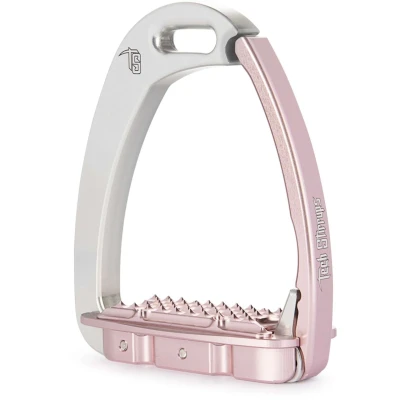 Abbildung von Tech Stirrups Steigbügel Venice EVO Cl. Silber Rosa Young