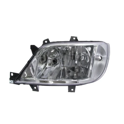 Abbildung von TYC 20 0526 15 2 Scheinwerfer links H7/H7/H3 mit Nebelscheinwerfer Lampenträger, ohne Elektromotor MERCEDES BENZ: Sprinter 3 T Minibus
