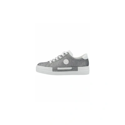 Abbildung von Rieker Sneaker low, Damen, Größe: 37, Altsilber weiss Schuhe