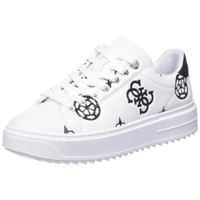 Abbildung von GUESS Denesa Damen Sneaker, Weiß 148, 38 EU
