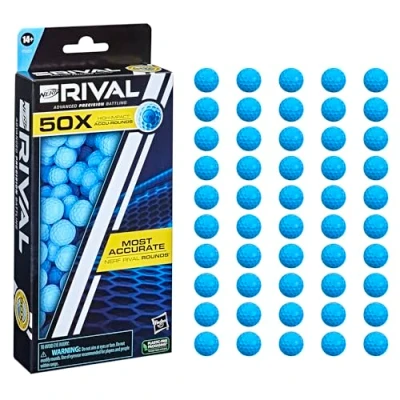 Abbildung von NERF Rival 50 Accu Rund Nachfüllpackung, inklusive Runds, die genauesten Runden, kompatibel mit Allen Blastern