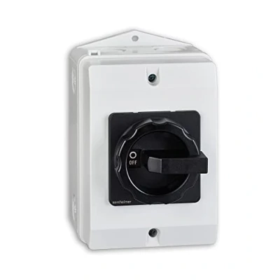 Abbildung von Sontheimer Reparaturschalter 25A 3 polig 10kW IP65, Hauptschalter / Schwarz