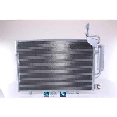 Abbildung von NISSENS 940526 Klimakondensator mit Trockner Aluminium 570 R 134a FORD: FIESTA 6