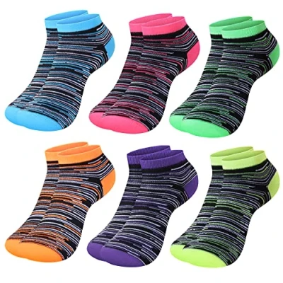 Abbildung von L&amp;K II 12 Paar Damen Füßlinge Baumwolle Sneaker Socken Sommer Sportsocken 92239 N Größe 39 42