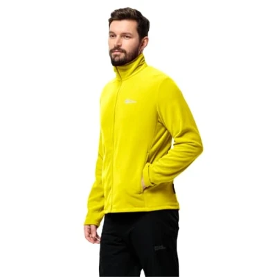 Abbildung von Jack Wolfskin Taunus FZ Fleecejacke, Herren, Größe: Medium, Firefly