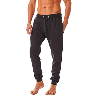 Abbildung von Iron Mountain IMPNT206 Herren Recycelte Garn Öko freundliche Jogginghose mit Bündchen Holzkohle Mergel, 2XL