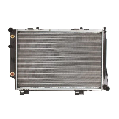 Abbildung von THERMOTEC D7M062TT Kühler, Motorkühlung Aluminium, Kunststoff 617 418 32 Automatikgetriebe Kühlrippen mechanisch gefügt MERCEDES BENZ: SLK