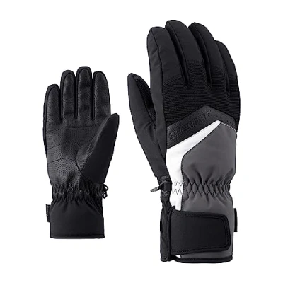 Abbildung von Ziener Herren GABINO Ski Handschuhe/Wintersport Warm, Atmungsaktiv, grau (magnet), 7.5