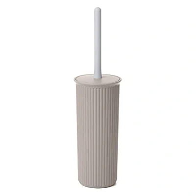 Abbildung von TATAY Klobürste Baobab, Polypropylen, BPA frei, Taupe. Maße 9,5 x 39,5 cm