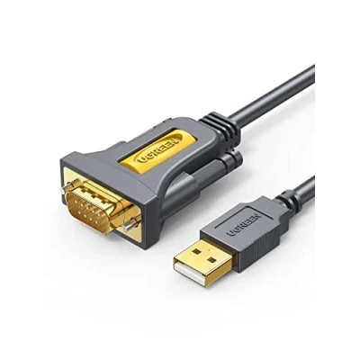 Abbildung von UGREEN USB auf RS232 Seriell Kabel DB9 mit PL2303 Chipsatz, Kompatibel Router (1M)