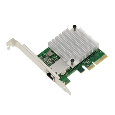Abbildung von KALEA INFORMATIQUE PCIe 4.0 Netzwerk Controller Karte, 10 Gigabit Ethernet, 1 Port RJ45 10G mit AQUANTIA AQC113C B1 Chipsatz, Low und High Profile