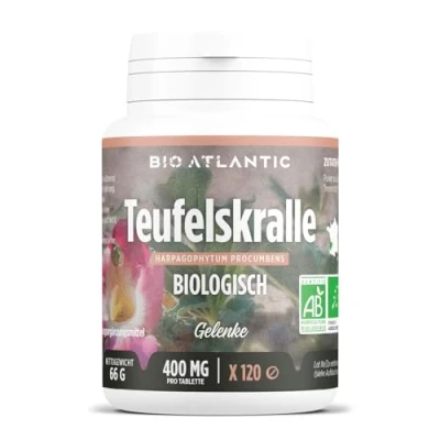 Abbildung von Bio Teufelskralle (Harpagophytum procumbens) 400mg 120 Tabletten