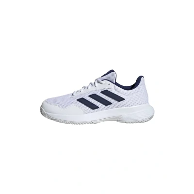 Abbildung von adidas Performance GAME SPEC 2 Multicourt Tennisschuh cloud white dark blue white, Herren, Größe: 45 1/3,