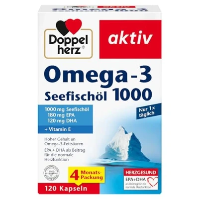 Abbildung von Doppelherz Omega 3 Seefischöl 1000 Kapseln
