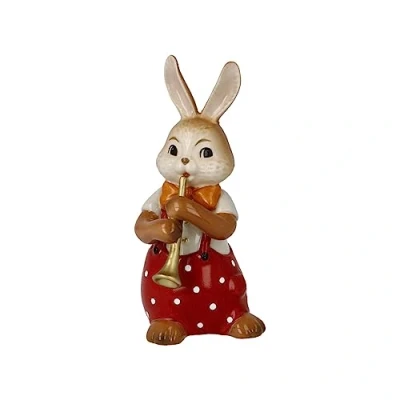 Abbildung von Goebel Hasenfigur Süßer Flötenspieler Osterhasen