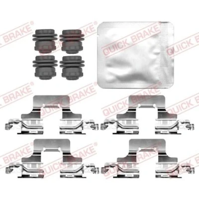 Abbildung von QUICK BRAKE 109 0128 Zubehörsatz, Scheibenbremsbelag AUDI: A6 C8 Avant, Q5, A4 B9 Avant