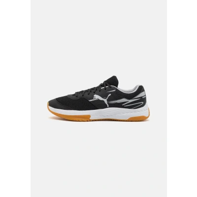 Abbildung von Puma Varion II Volleyballschuh, Damen, Größe: 40.5, Electric peppermint/white/gum Schuhe