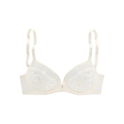 Abbildung von LASCANA Bügel BH »Flora«, mit feiner Spitze und edlem Glitzeraccessoire, sexy Dessous