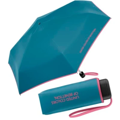 Abbildung von Benetton Taschenschirm Ultra Mini Flat HW 2024 Algiers Blue