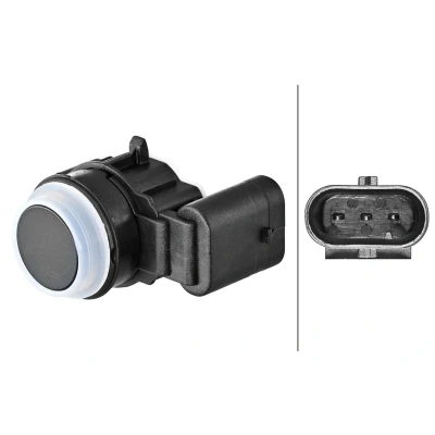 Abbildung von HELLA 6PX 358 270 571 Parksensoren hinten Ultraschallsensor BMW: 1 Hatchback