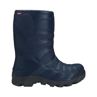 Abbildung von Viking Ultra Unisex Snowboot/Winterstiefel für Kinder, Größe: 21, Navy/charcoal Schuhe