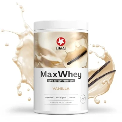 Abbildung von MaxWhey Vanilla Proteinpulver, Vanille, 420 g