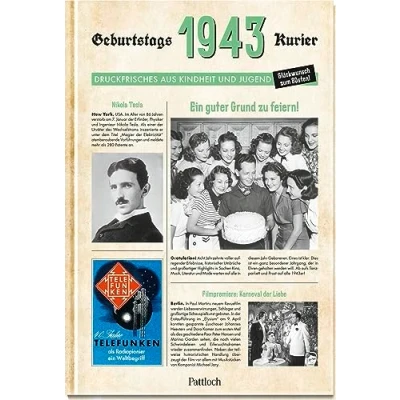 Abbildung von 1943 Geburtstagskurier: Druckfrisches aus Kindheit und Jugend Originelle Geschenkidee zum 80. Geburtstag (Geschenke für runde Geburtstage 2023 Jahrgangsbücher)