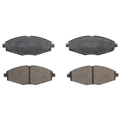 Abbildung von BRECK 23241 00 702 Bremsbelagsatz nicht für Verschleißwarnanzeiger vorbereitet CHEVROLET: Matiz, DAEWOO: Matiz I Hatchback, Lanos Hatchback