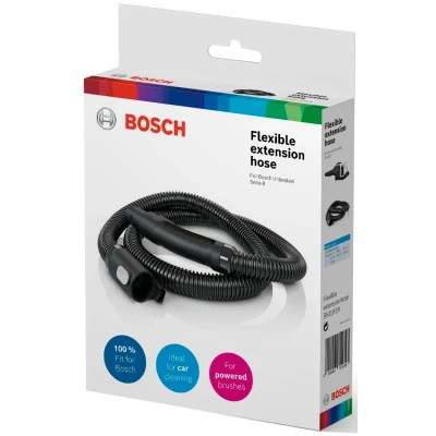 Abbildung von Bosch Flexibler Verlängerungsschlauch BHZUFEHN, geeignet für Unlimited 6, 7 und 8 Akku Staubsauger, sehr lang, extrem flexibel, ideal Fahrzeug Innenreinigung, Original Zubehör, schwarz