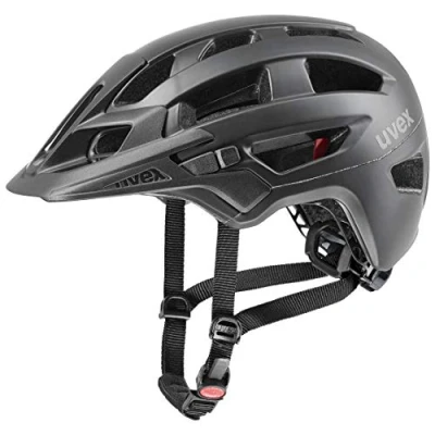 Abbildung von uvex finale 2.0 Tocsen sicherer MTB Helm für Damen und Herren inkl. Sturzsensor individuelle Größenanpassung black matt 56 61 cm