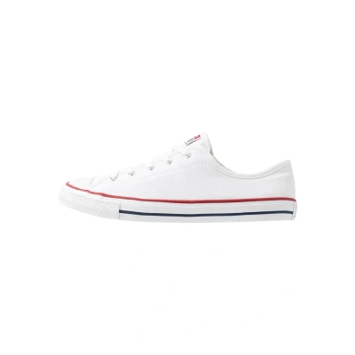 Abbildung von Converse Chuck Taylor ALL STAR Dainty Basic Sneaker low, Damen, Größe: 40.5, White/black Textil