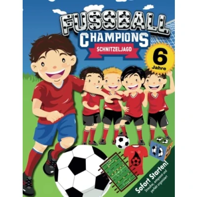 Abbildung von Fußball Schatzsuche Schnitzeljagd Kindergeburtstag ab 6 Jahren: Fußballakademie: Erlebe eine kreative mit Tischfußball Kickerarena, Bewegungswürfel und mehr! (Bravo Schatzsuche)