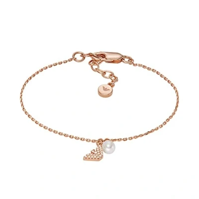 Abbildung von Emporio Armani Sentimental Armband, Damen, Größe: One Size, Rose gold coloured