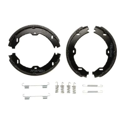 Abbildung von TEXTAR 91058800 Handbremsbeläge ohne Handbremshebel mit Zubehör MERCEDES BENZ: E Class Saloon, T modell, CLS Coupe