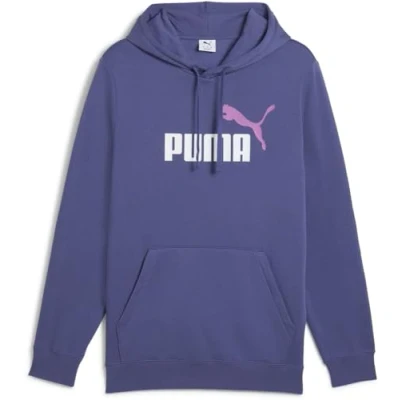 Abbildung von Puma Color LOGO Hoodie Kapuzenpullover, Herren, Größe: XXL, Blue crystal