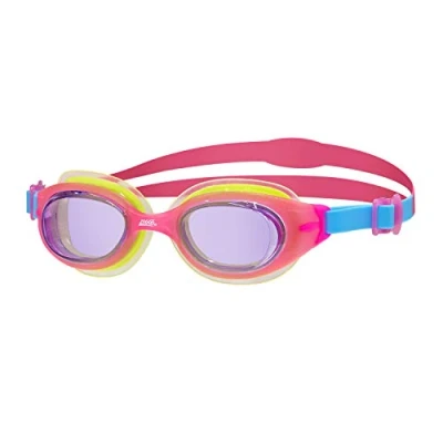 Abbildung von Zoggs Unisex Baby Little Sonic Air Schwimmbrille, Pink/Blau/Grün/Tönung, up to 6 years