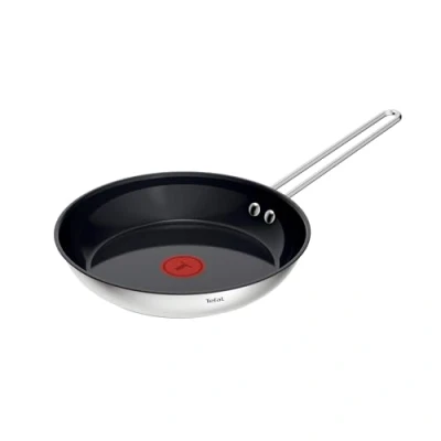 Abbildung von Tefal Bratpfanne »Nordica«, Edelstahl, (1 tlg.), Thermo Signal Technologie, minimalistisches Design, robuster Griff