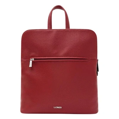 Abbildung von L.CREDI Unisex Rucksack, Rot