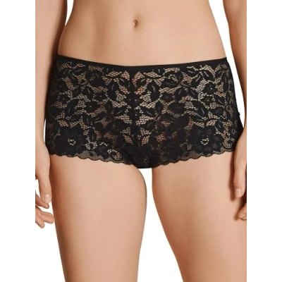 Abbildung von CALIDA Natural Comfort Lace Panty, Regular Cut Damen, mit elastischer Spitze