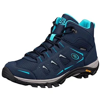 Abbildung von Brütting Mount Frakes High Damen Cross Laufschuh, marine/grau/türkis, 39 EU