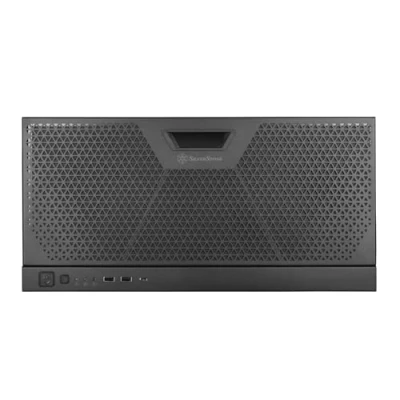 Abbildung von Silverstone Technology SST RM51, 5HE Rackmount Servergehäuse, Zwei 180 mm Lüftern, Unterstützt Motherboards bis SSI EEB, Einer 360 große Flüssigkühlkörper